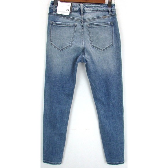 KanCan NWT High Rise Ankle Skinny Jeans Estilo KC7131M  1/24 Button Fly Stretch - Picture 3 of 8